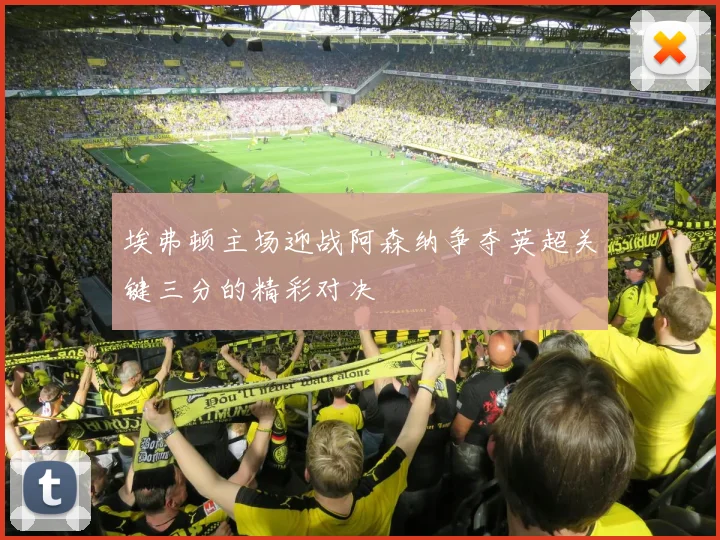 埃弗顿主场迎战阿森纳争夺英超关键三分的精彩对决